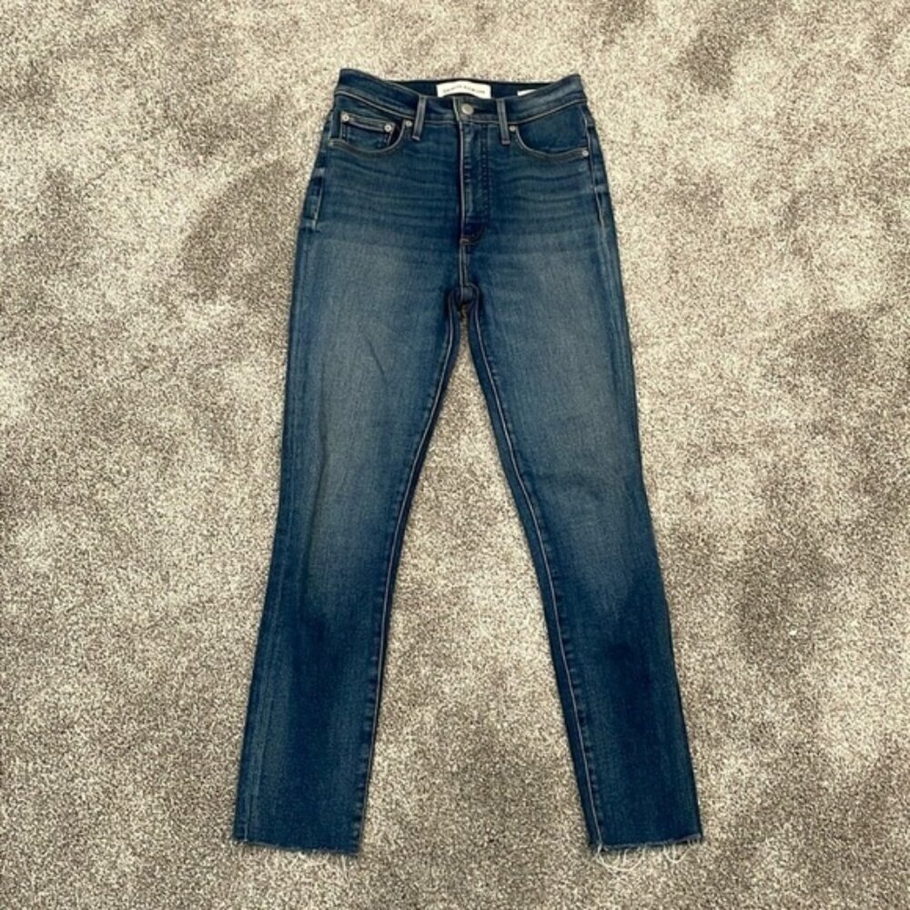 EC Denim Forum The Lola High Rise Skinny Cropped Jeans - Size 26